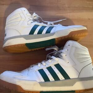 Adidas entrap mid cloud white